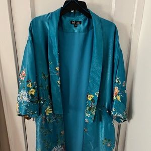 Beautiful Blue Zara Kimono